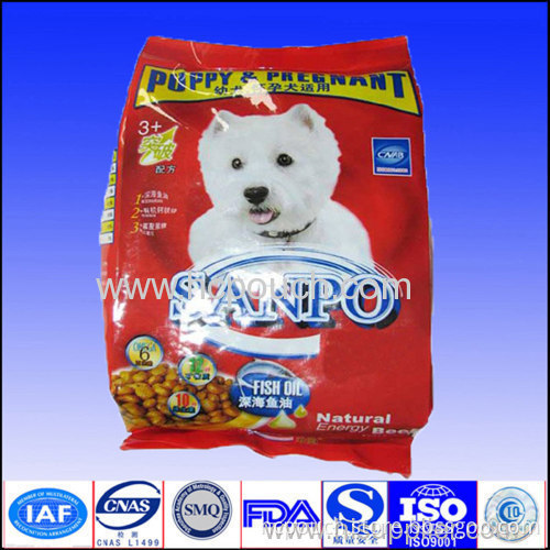 Side Gusseted Aluminium Foil Packaging Bag For Cat Food